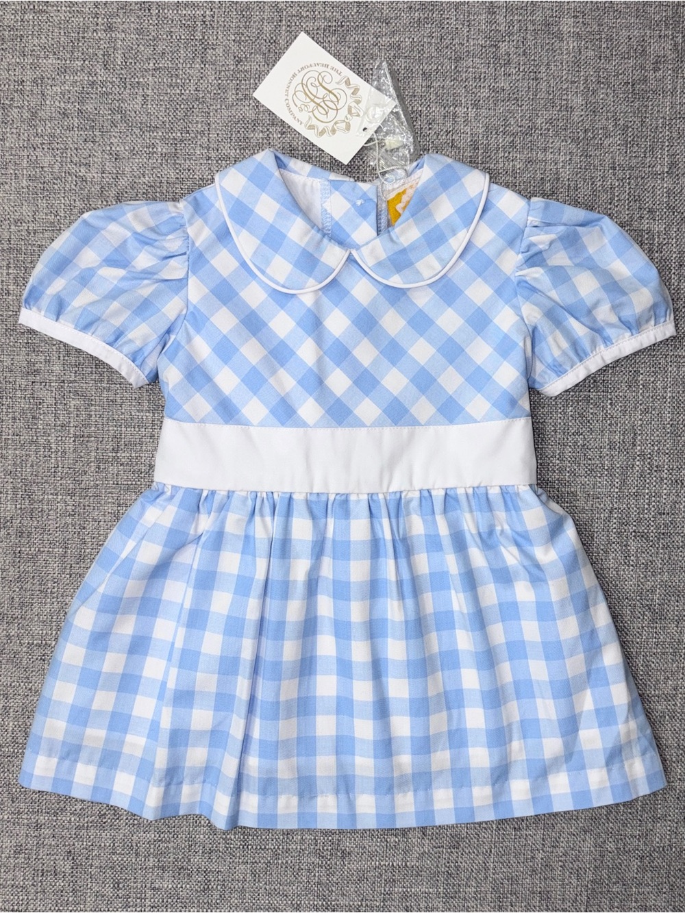 TBBC 12-18m Cindy Lou Sash Dress NWT